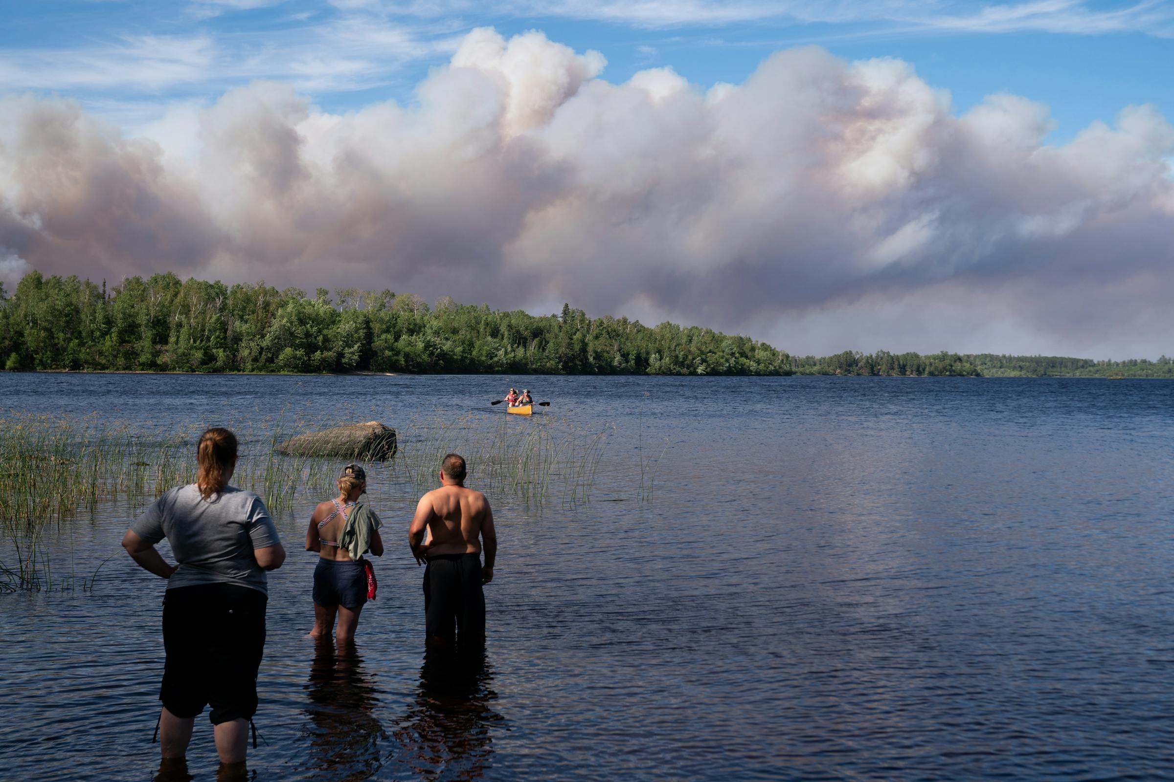 How do you evacuate a 1 million-acre wilderness?