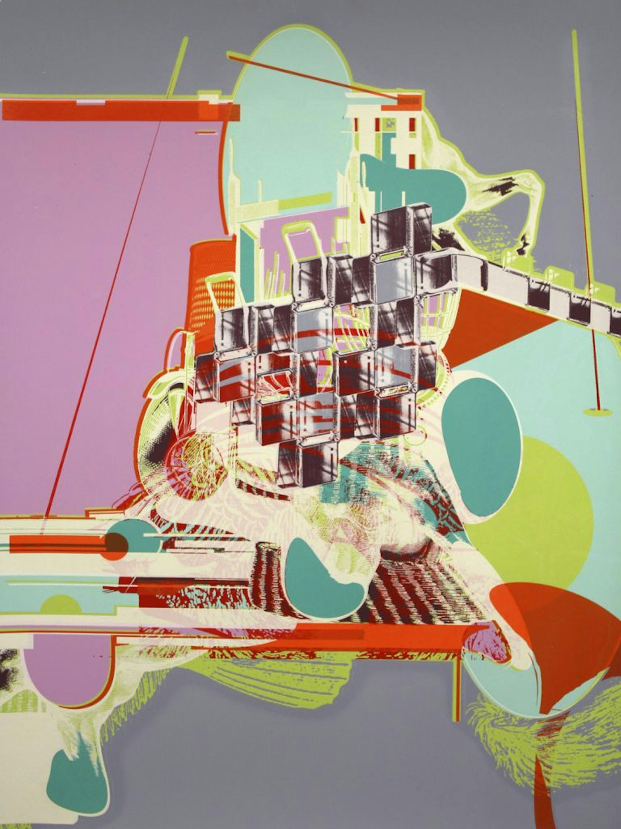 "Grappa," a print by Drew Peterson