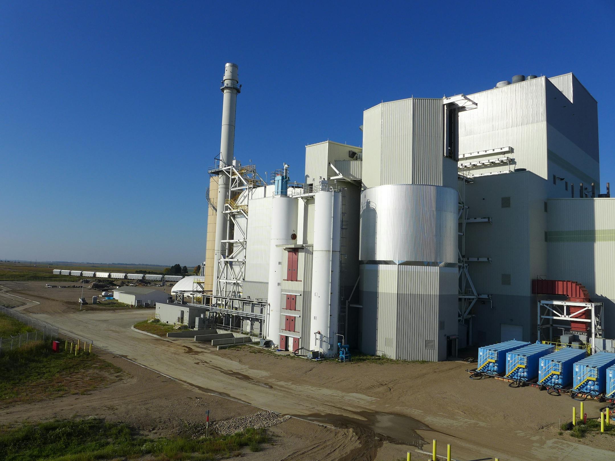 Spiritwood Station, a coal-fired power plant owned by Great River Energy in Spiritwood, N.D.