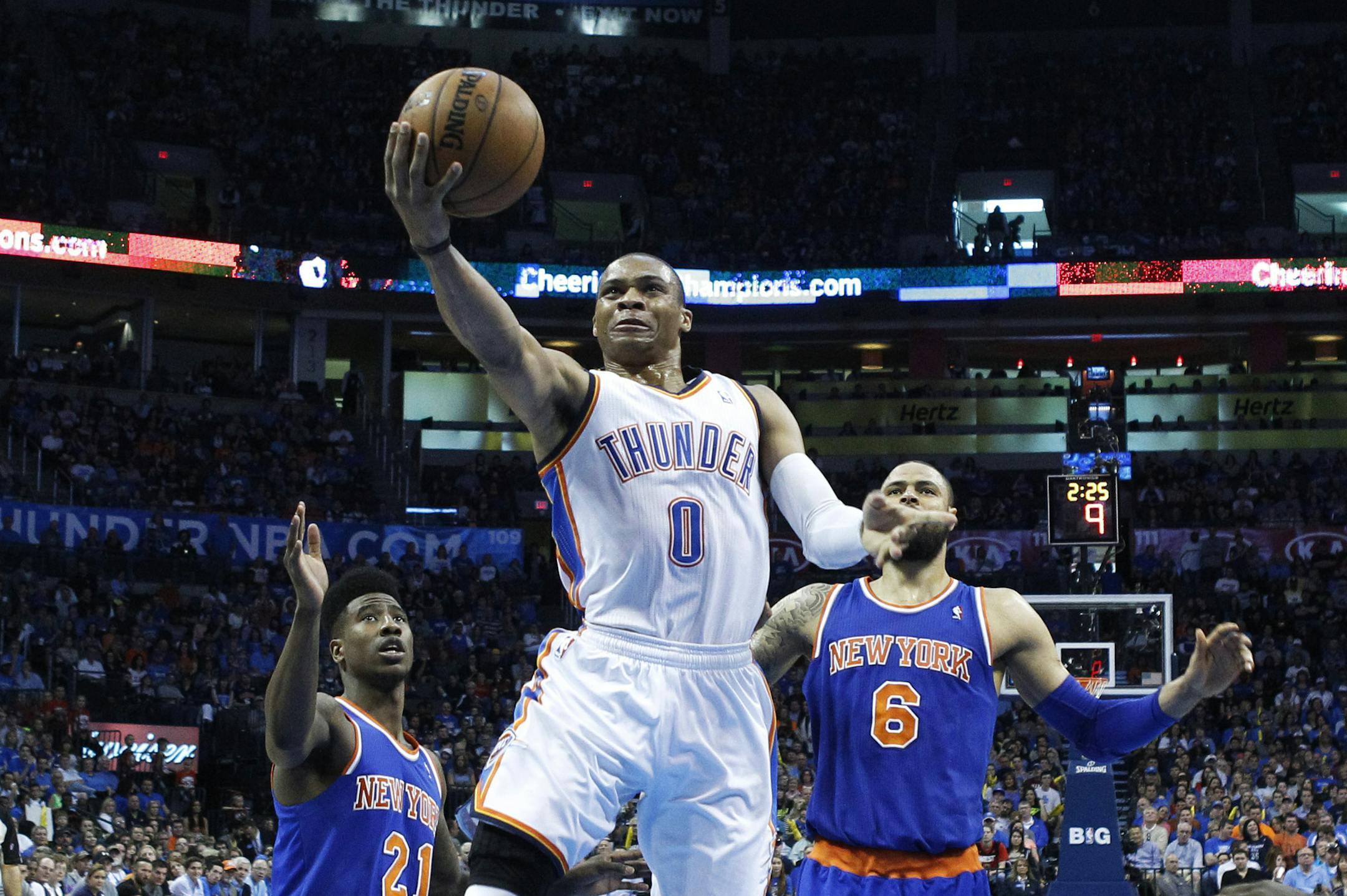 Thunder guard Russell Westbrook
