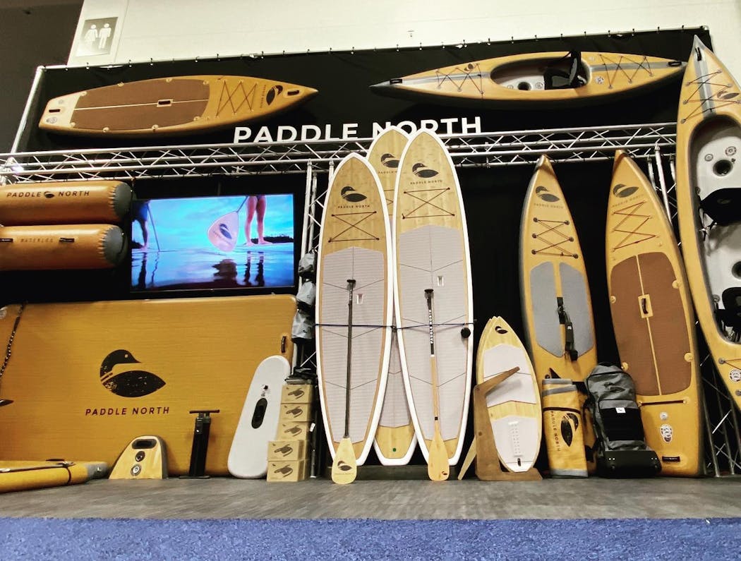 Paddle North posted Thursday from the Minneapolis Boat Show.