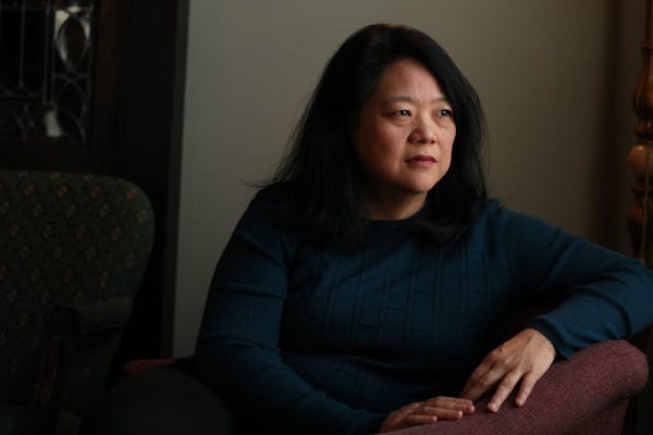 Jean Choe, a clinical psychologist, with the Minnesota-based Center for Victims of Torture sat for a portrait Wednesday in St. Paul.