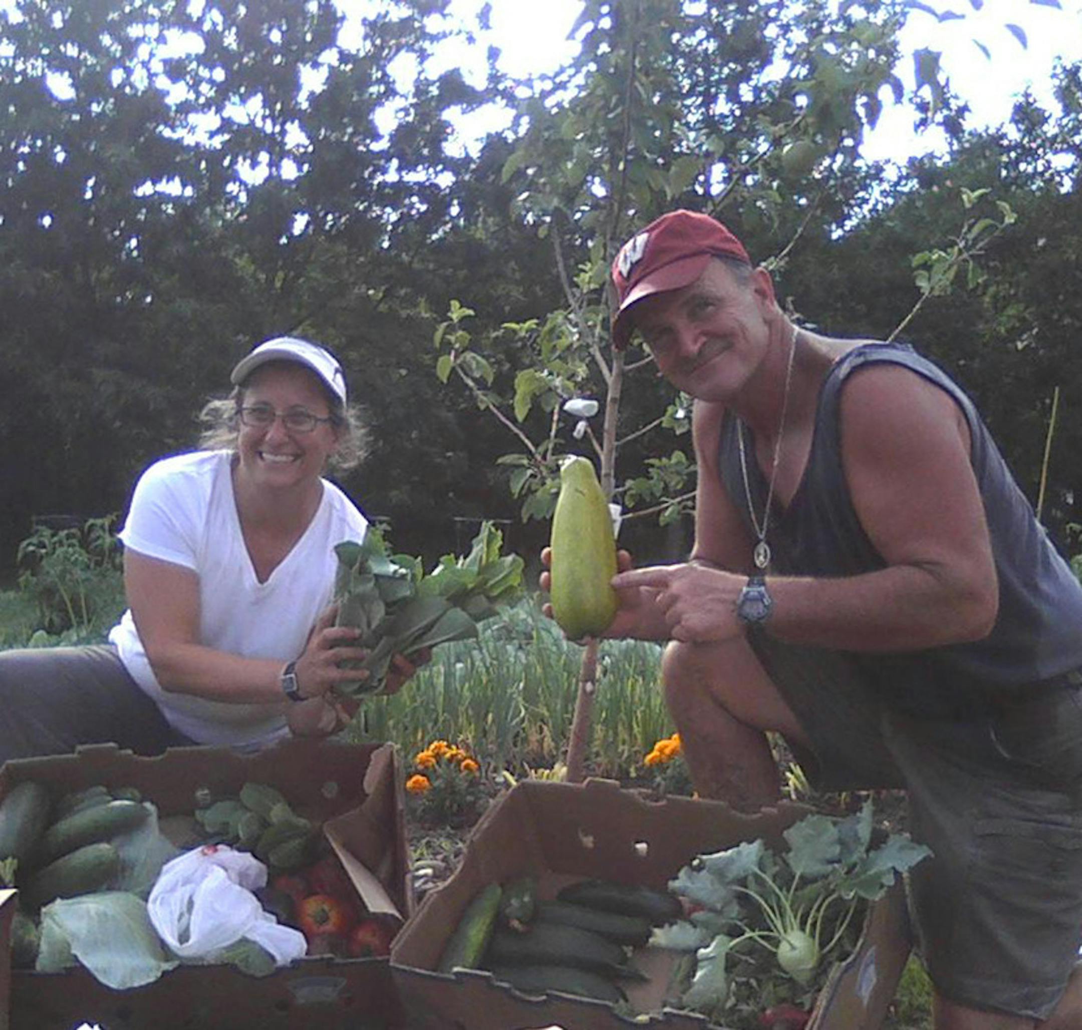 Photos courtesy of the Inver Hills - Metropolitan State Garden Coordinators Barb Curchack at Inver Hills Community College and August Hoffman at Metropolitan State University in St. Paul are the forces behind the Inver Hills Community College-Metropolitan State University Interdisciplinary Community Garden and Orchard.