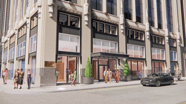 The Northstar Center East office tower would be converted to housing as part of the planned $200 million overhaul of downtown’s 1963-vintage Northst