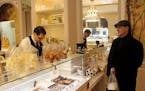 Pastry chef John Kraus stops at Angelina Paris, one of his favorite sweets shops in Paris. By Sharyn Jackson, Star Tribune