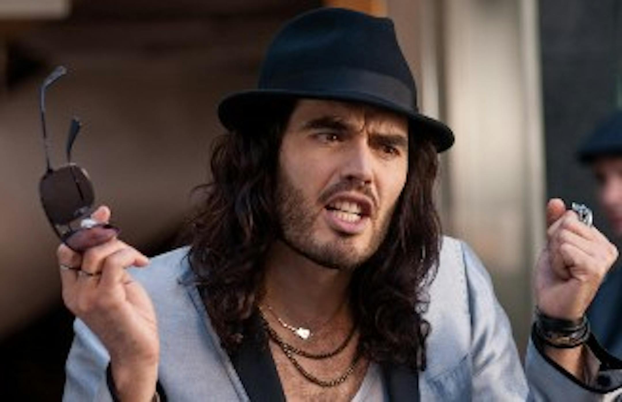 This is Russell Brand, not Russell Wilson.