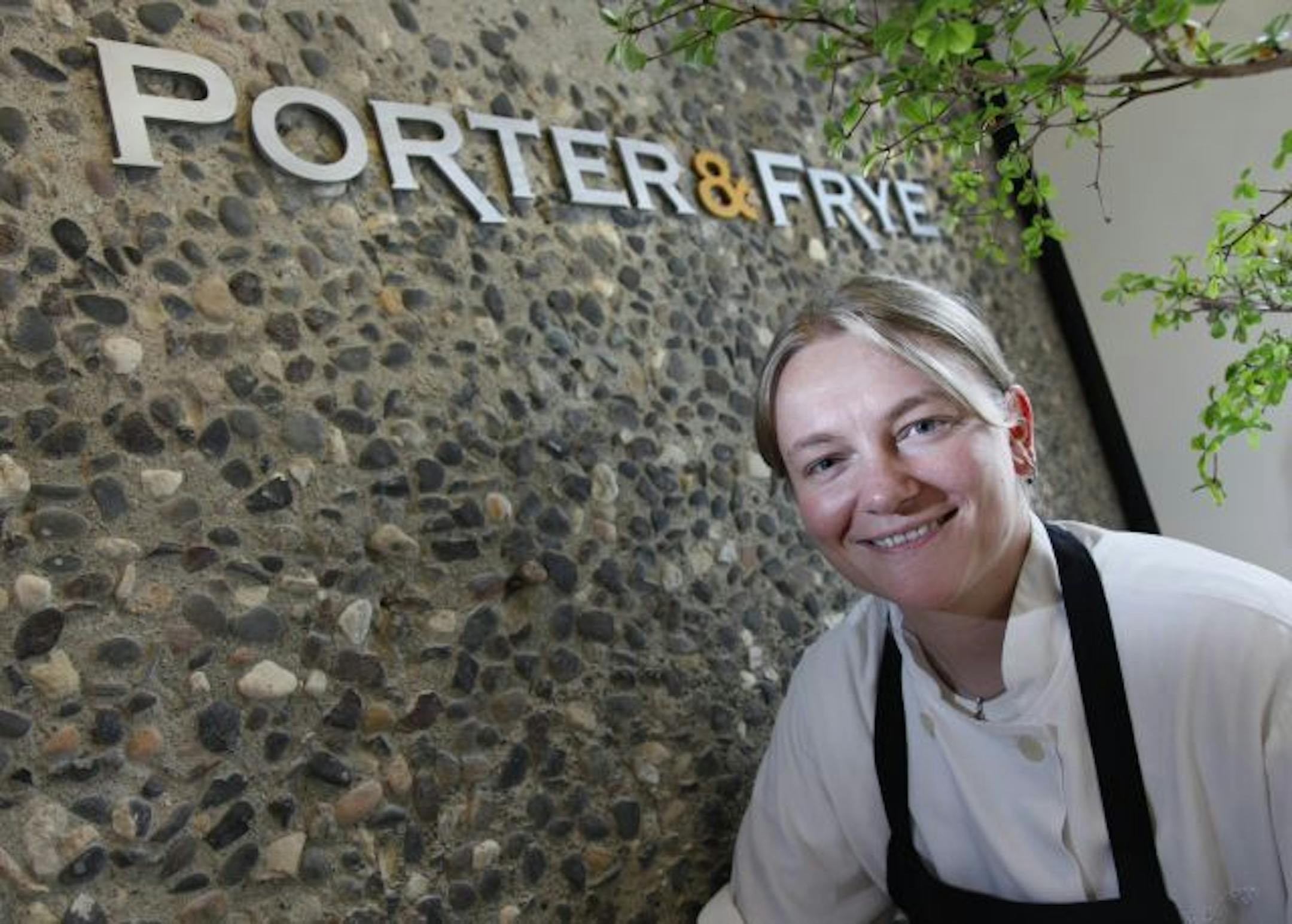 Chef Sarah Master of Porter & Frye.