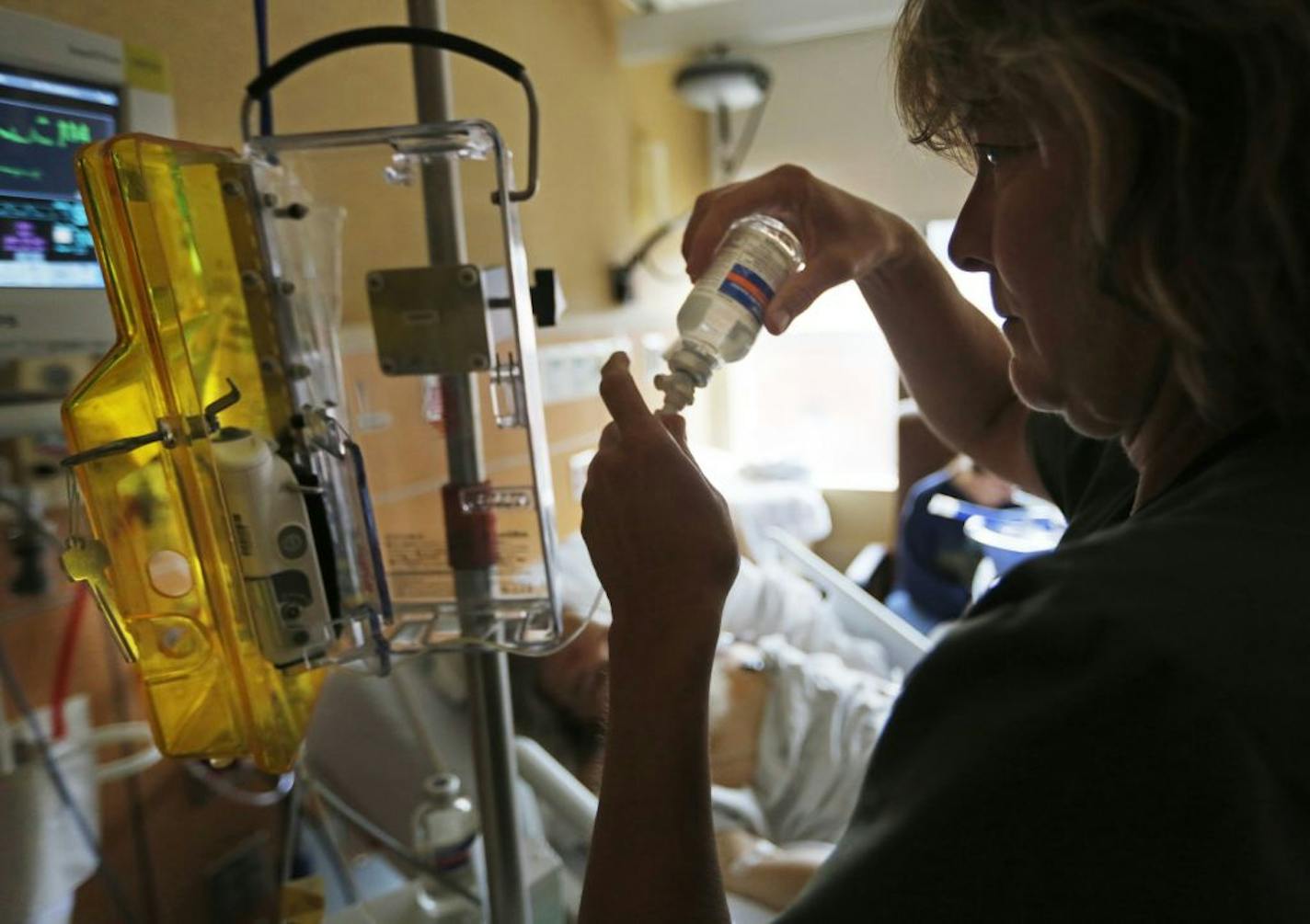 Photo: Hospital nurse.