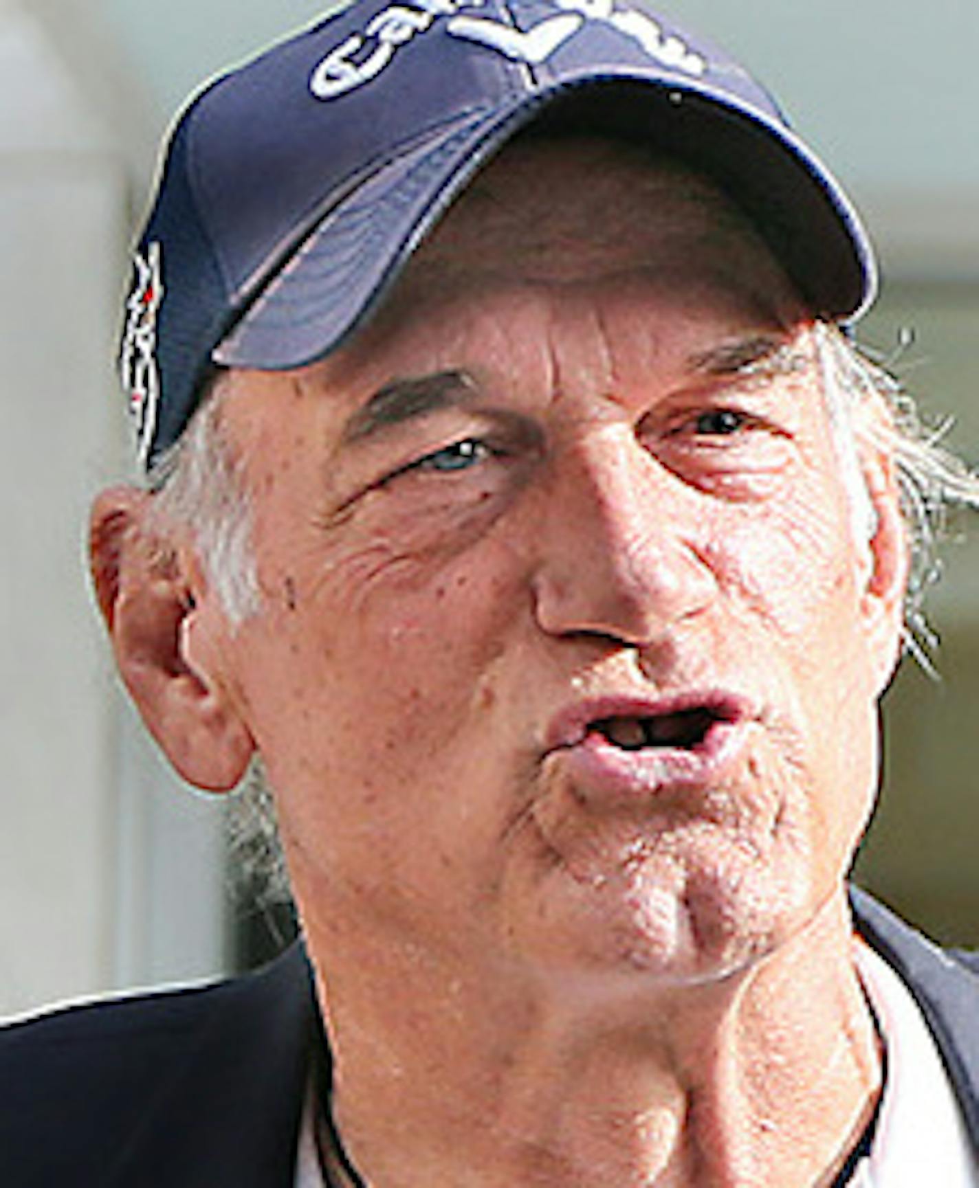 Former Governor Jesse Ventura talked to reporters at the Warren E. Burger Federal Building and United States Courthouse after the defamation hearing, Tuesday, October 20, 2015 in St. Paul, MN. ] (ELIZABETH FLORES/STAR TRIBUNE) ELIZABETH FLORES &#x2022; eflores@startribune.com