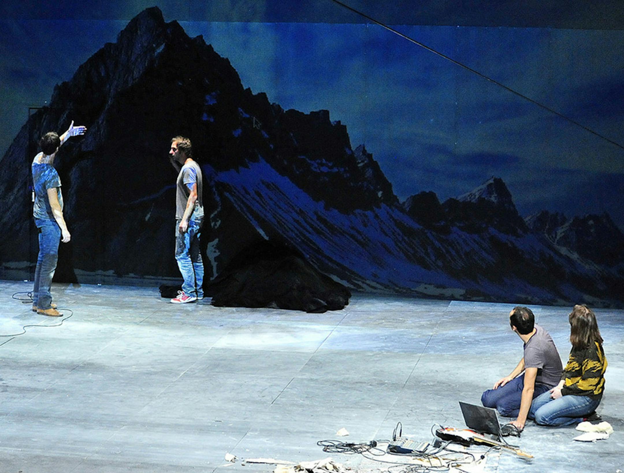 Halory Goerger and Antoine Defoort," Germinal" Photo: Alain Rico