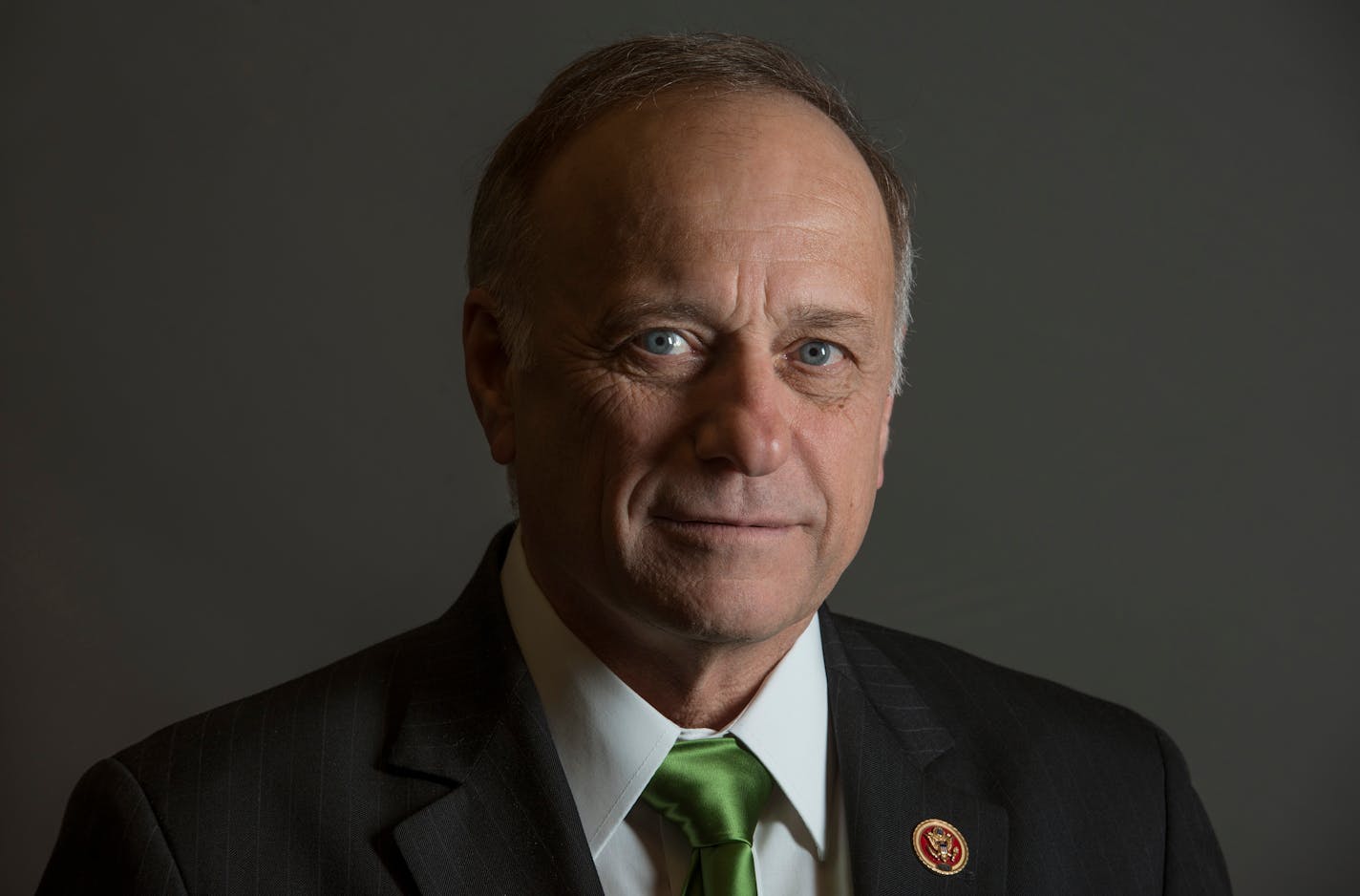 Rep. Steve King, R-Iowa, in his office in Washington, D.C.