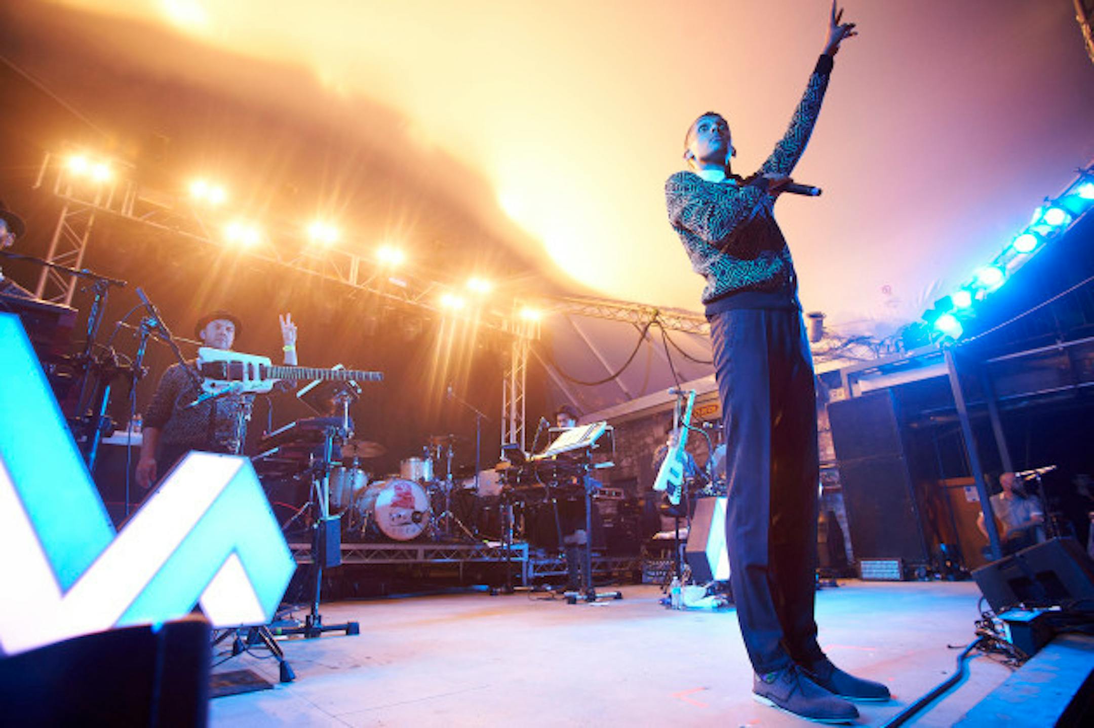 Brussels native Paul Van Haver, aka Stromae, performed in March at South by Southwest in Austin, Texas. / Photo by Tony Nelson