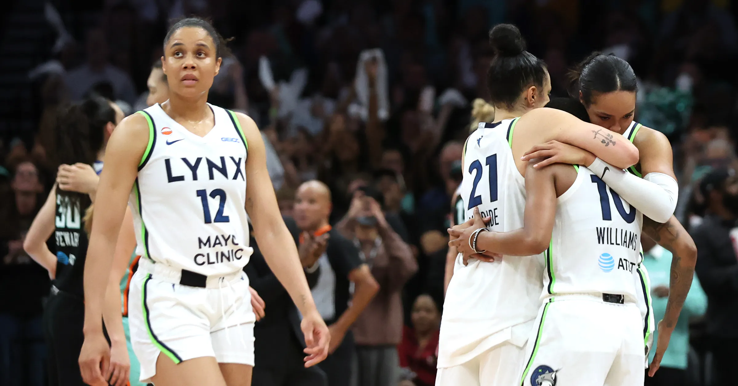 Lynx’s league-best season ends with historic first-round exit