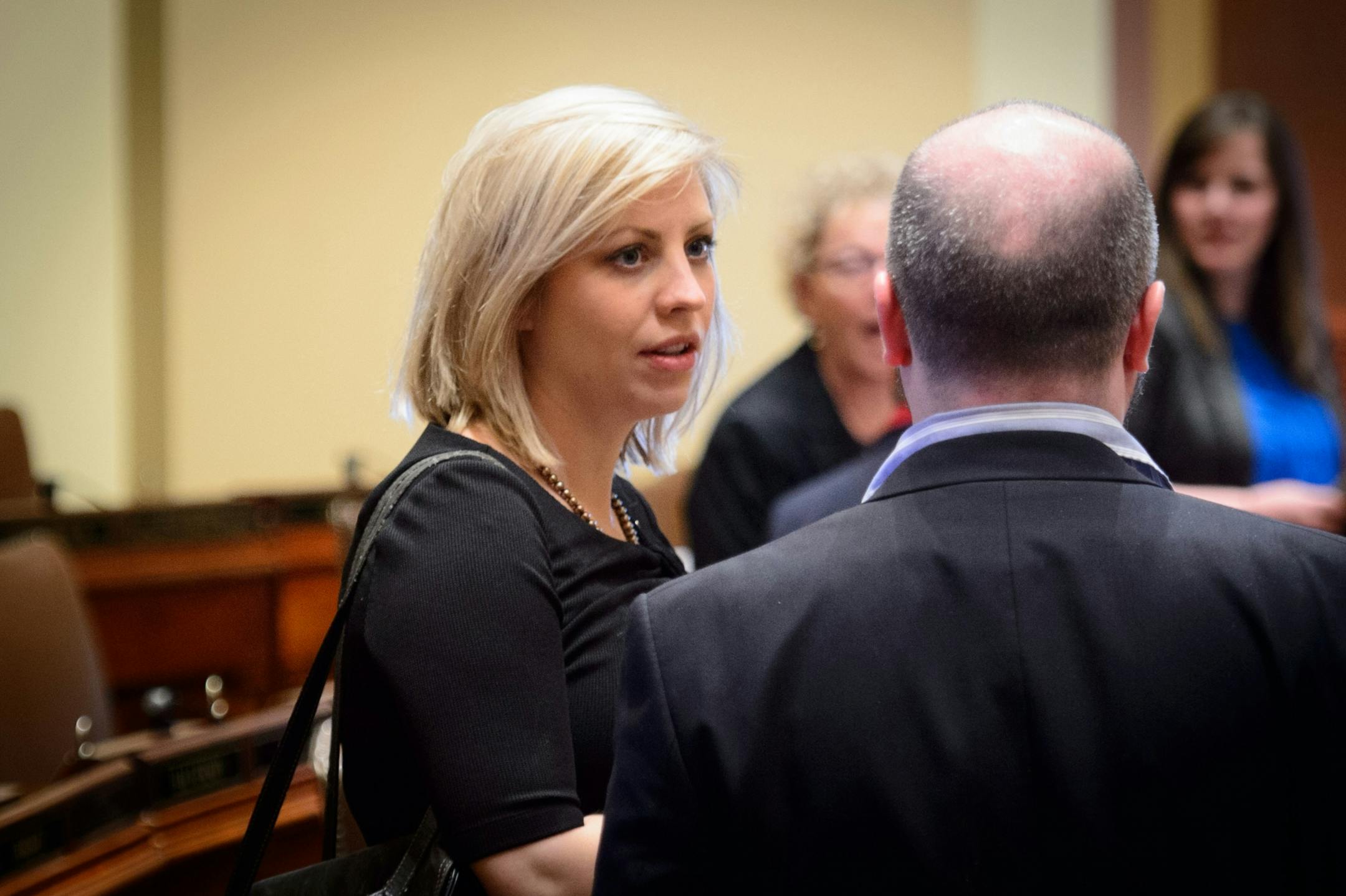 Rep. Carly Melin is the chief sponsor in the House of the medical marijuana bill.