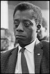 This image released by Magnolia Pictures shows James Baldwin in "I Am Not Your Negro." The film was nominated for an Oscar for best documentary featur