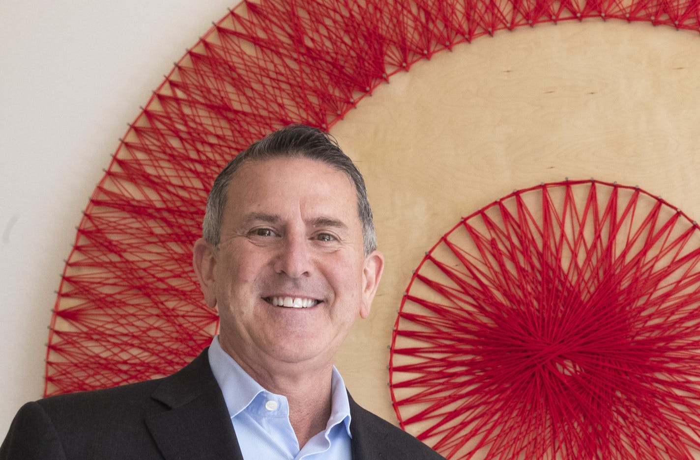 In this Wednesday, Oct. 23, 2019, photo Target CEO Brian Cornell poses for a portrait during a Target Holiday Outlook event in New York. (AP Photo/Mary Altaffer)