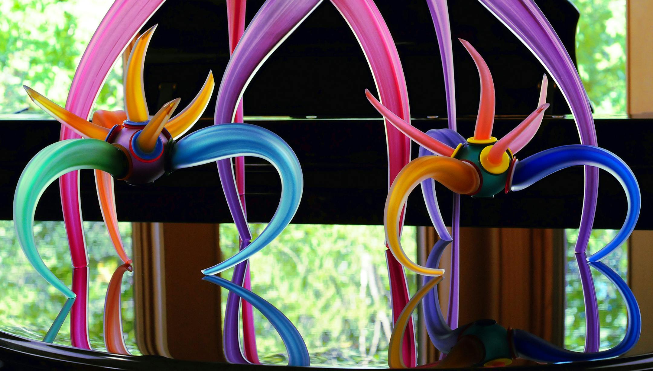 Stephan Cox glass work