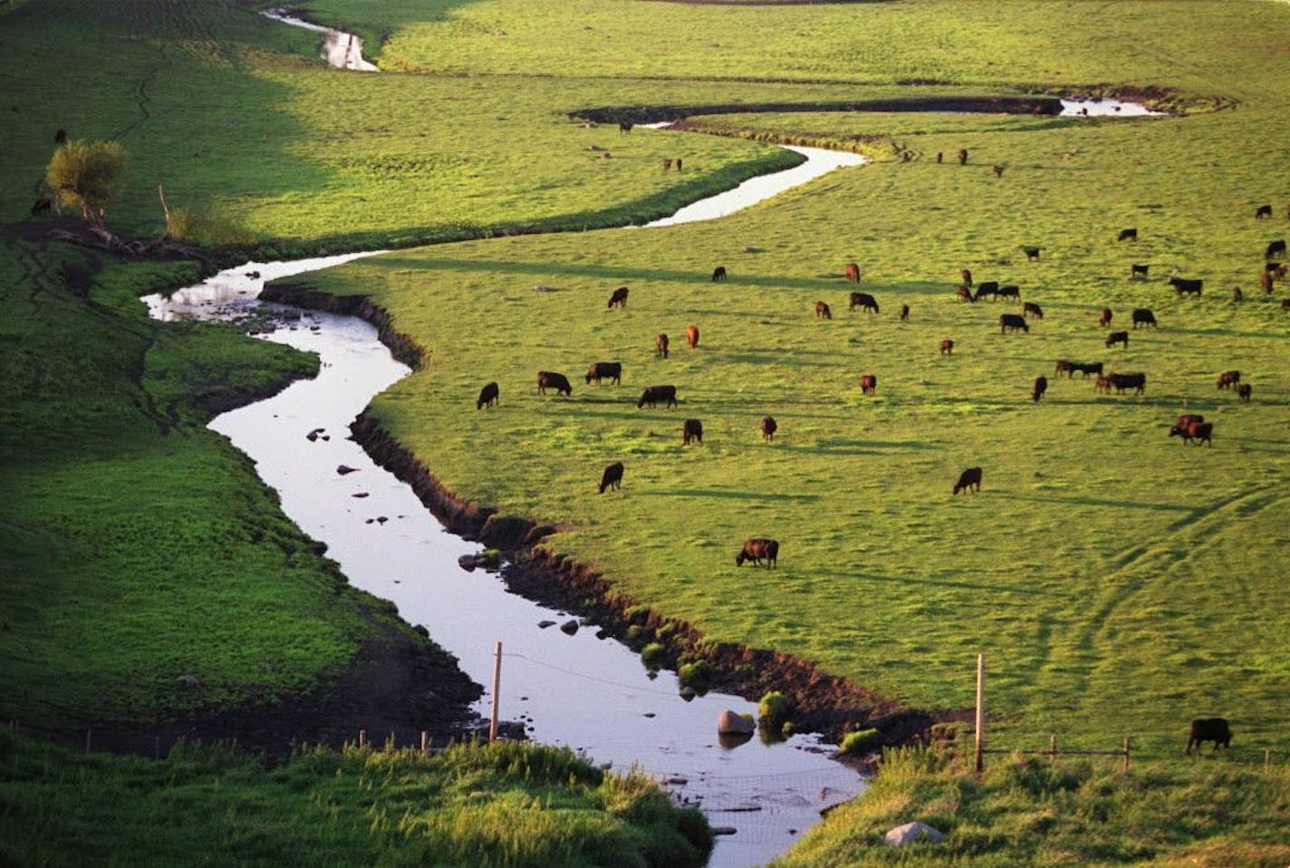 92 percent of the Minnesota River basin's land is agricultural, and the quality and quantity of its water depend overwhelmingly on farming practices.