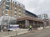 Canvas Apartments in northeast Minneapolis is a $71 million, 160-unit, income-restricted project that will finish this spring.