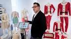 FILE - In this Oct. 25, 2016, file photo, Mark Tritton, executive vice president and chief merchandising officer for Target, discusses some of the hol