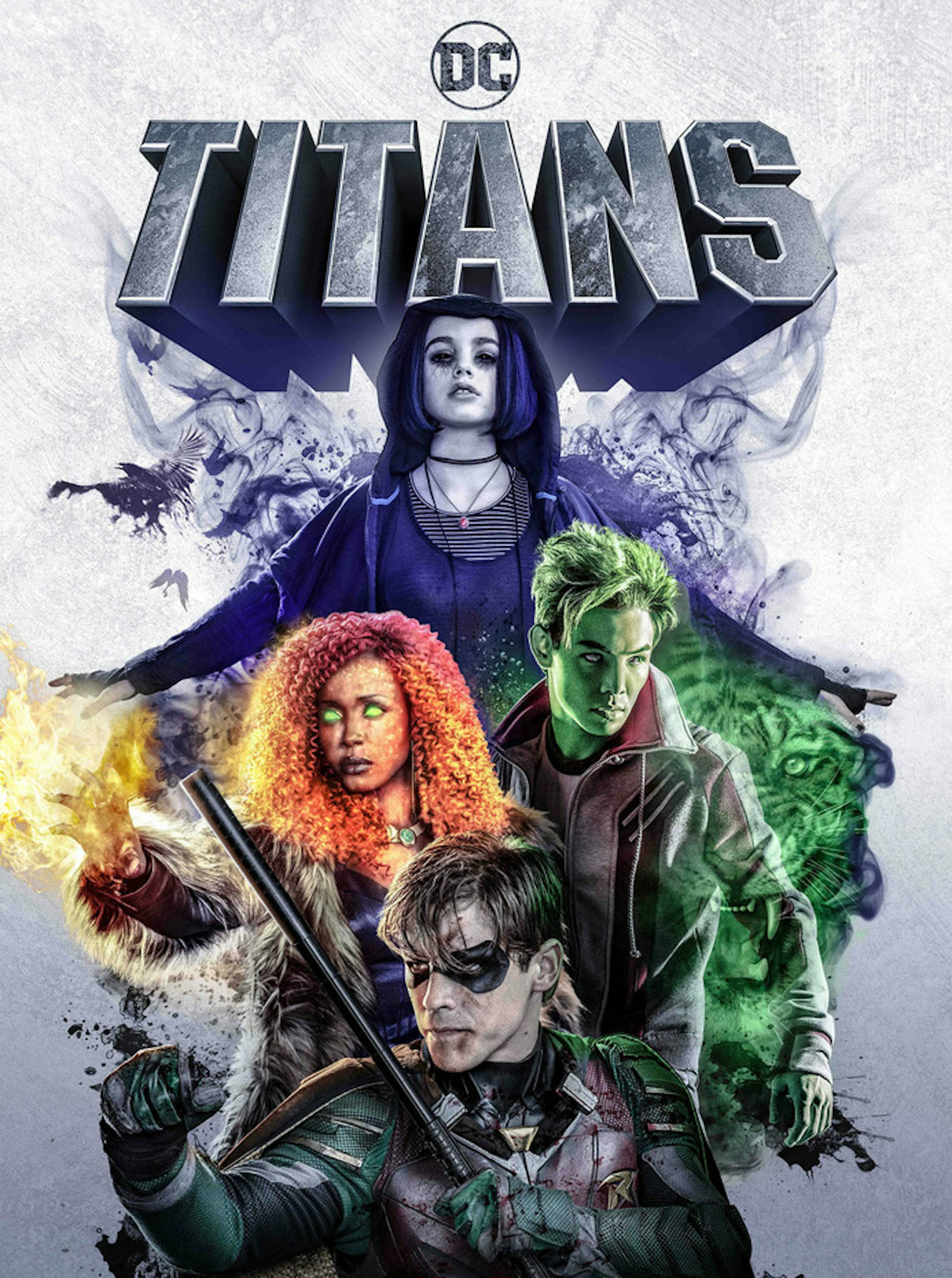 The DC Comics-oriented streaming service DCUniverse.com will showcase its content at Comic-Con International: San Diego on July 20, including the live-action "Titans." (DC Comics/TNS) ORG XMIT: 1346311 ORG XMIT: MIN1906270336202700