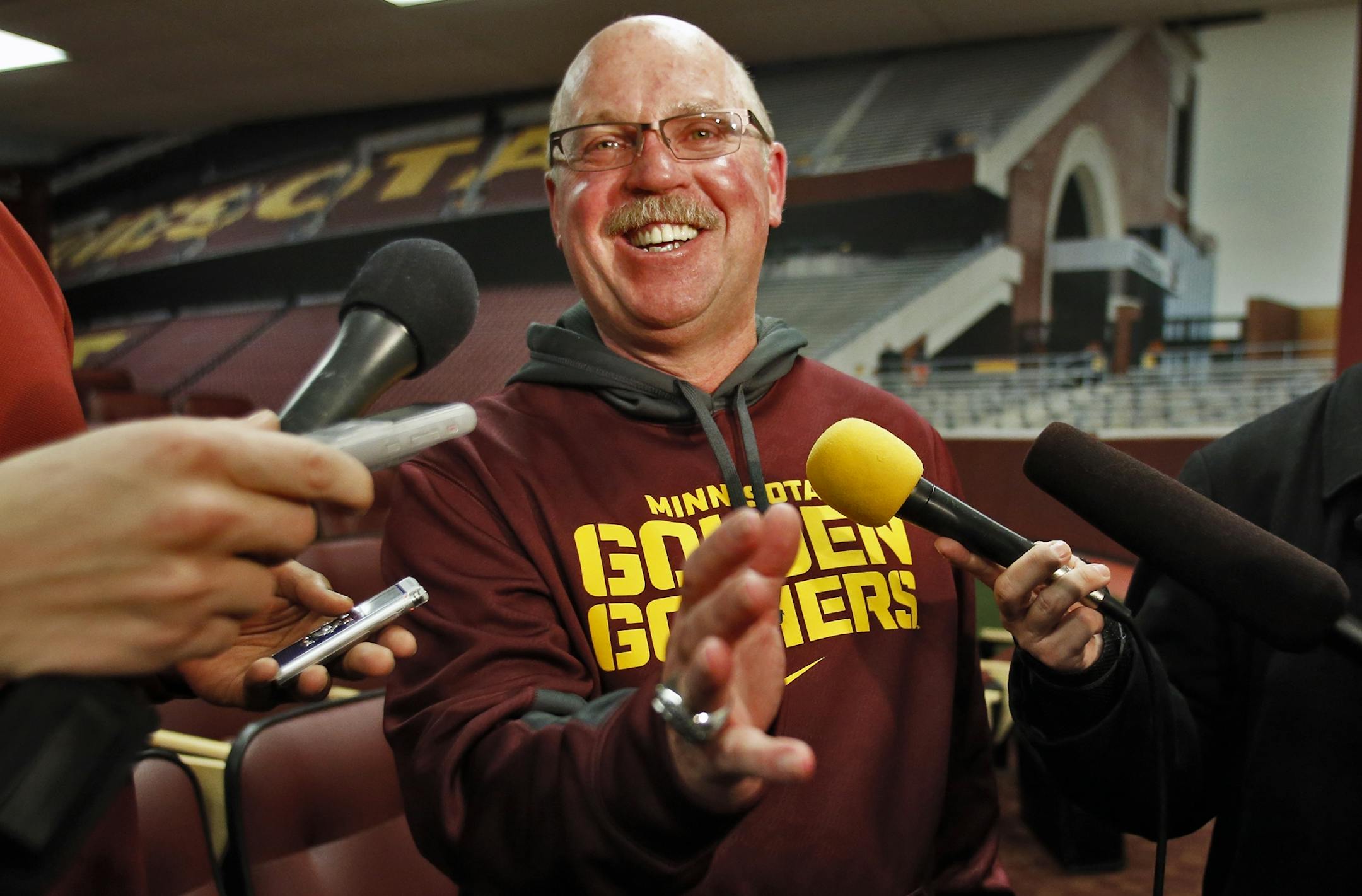 Minnesota Gophers head football coach Jerry Kill held a press conference Sunday night to discuss details of the Gophers upcoming Texas Bowl game.