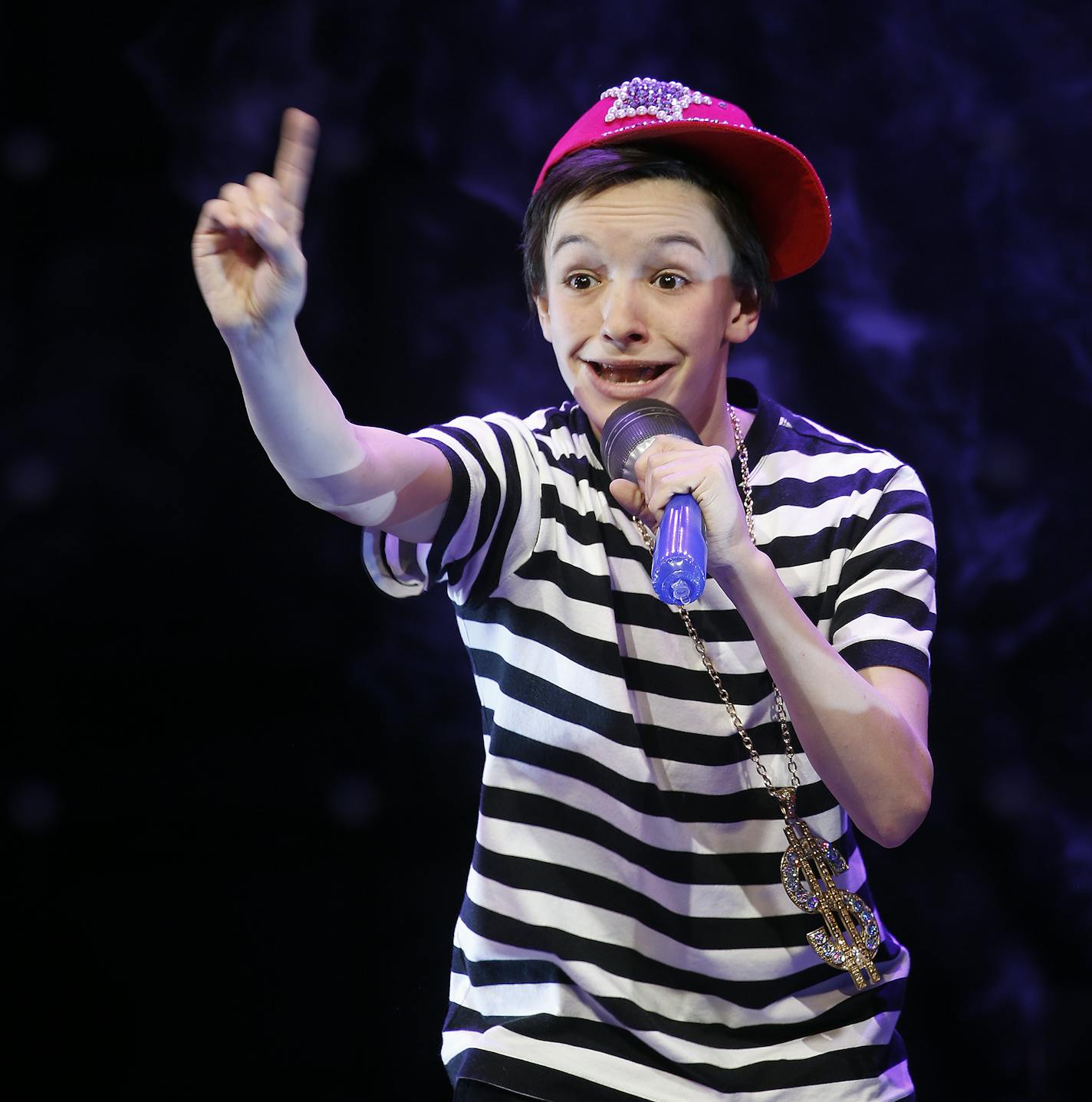 Ricky Falbo as Greg in &#x201c;Diary of a Wimpy Kid&#x201d; at Children&#x2019;s Theatre.