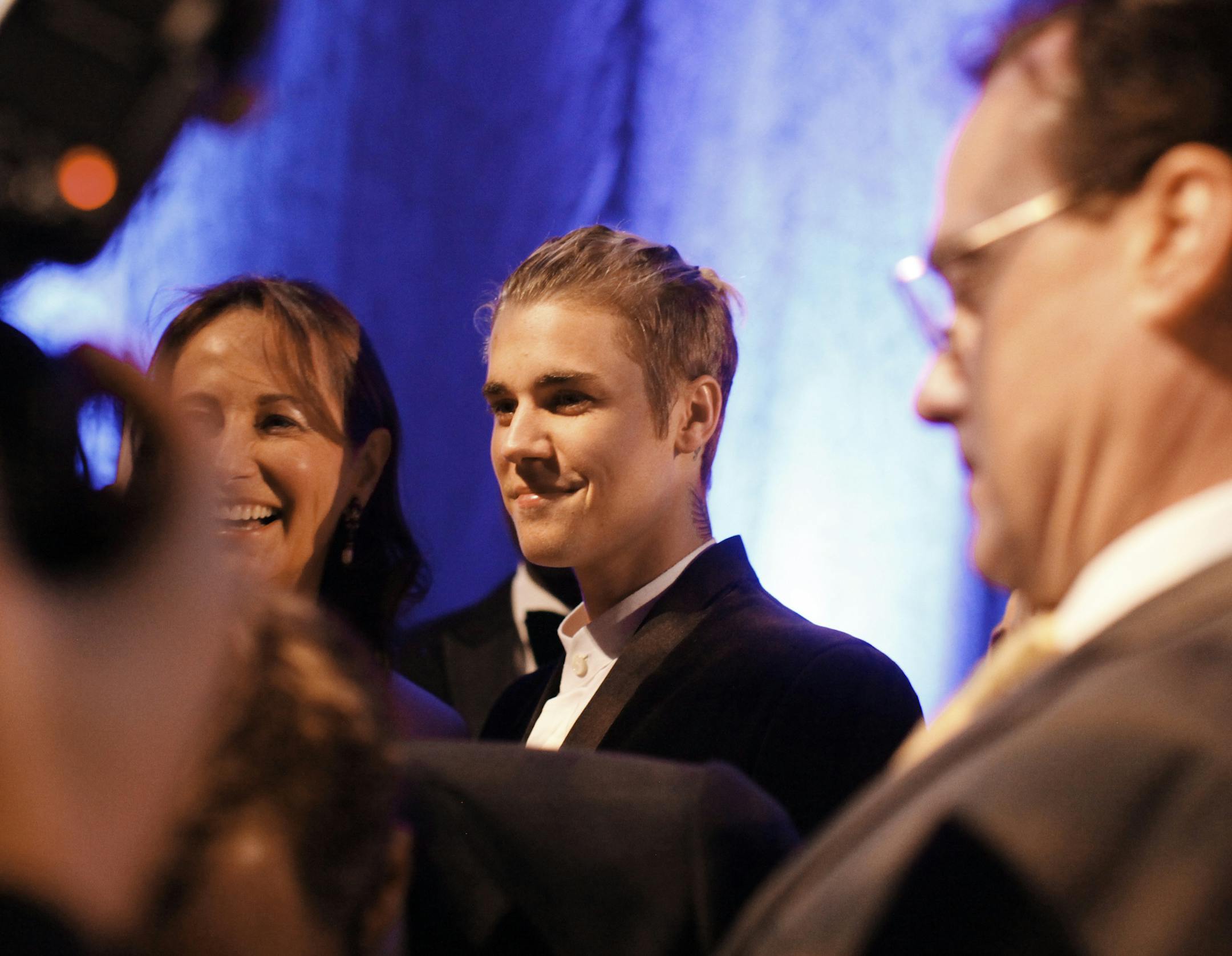 Justin Bieber at the Help Haiti Home charity gala at the Montage Beverly Hills in Beverly Hills, Calif., Jan. 9, 2016. Much of the partying took place before the Globes, and among the hottest tickets was the Saturday night benefit for the Haitian charity, which was hosted by Sean Penn. (Emily Berl/The New York Times)