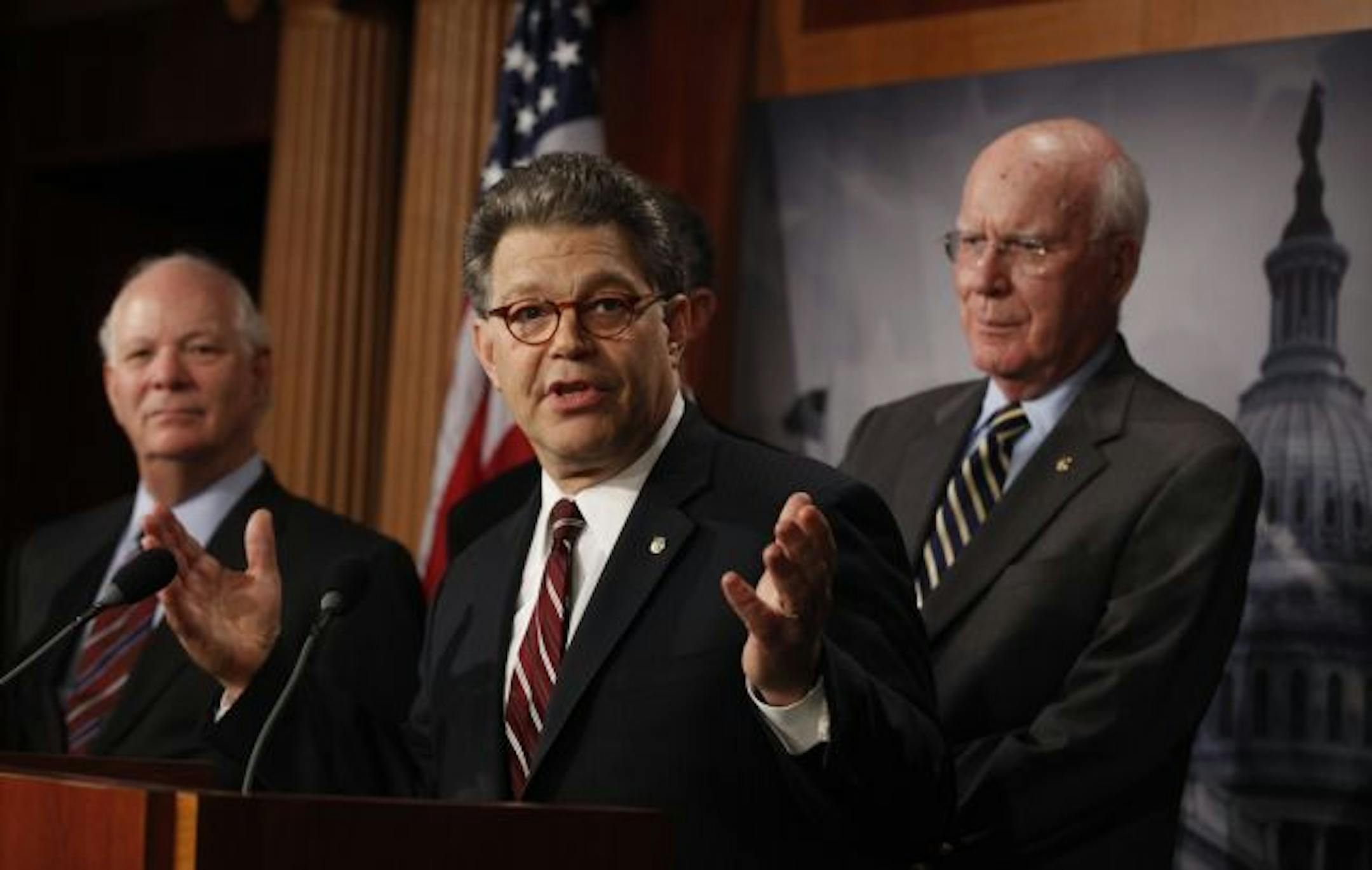 Sen. Al Franken, a leading advocate for Net neutrality, sees the nation as being increasingly dominated by corporate power. His backers argue that government intervention is needed to prevent broadband providers from creating a pricing system that favors certain content.