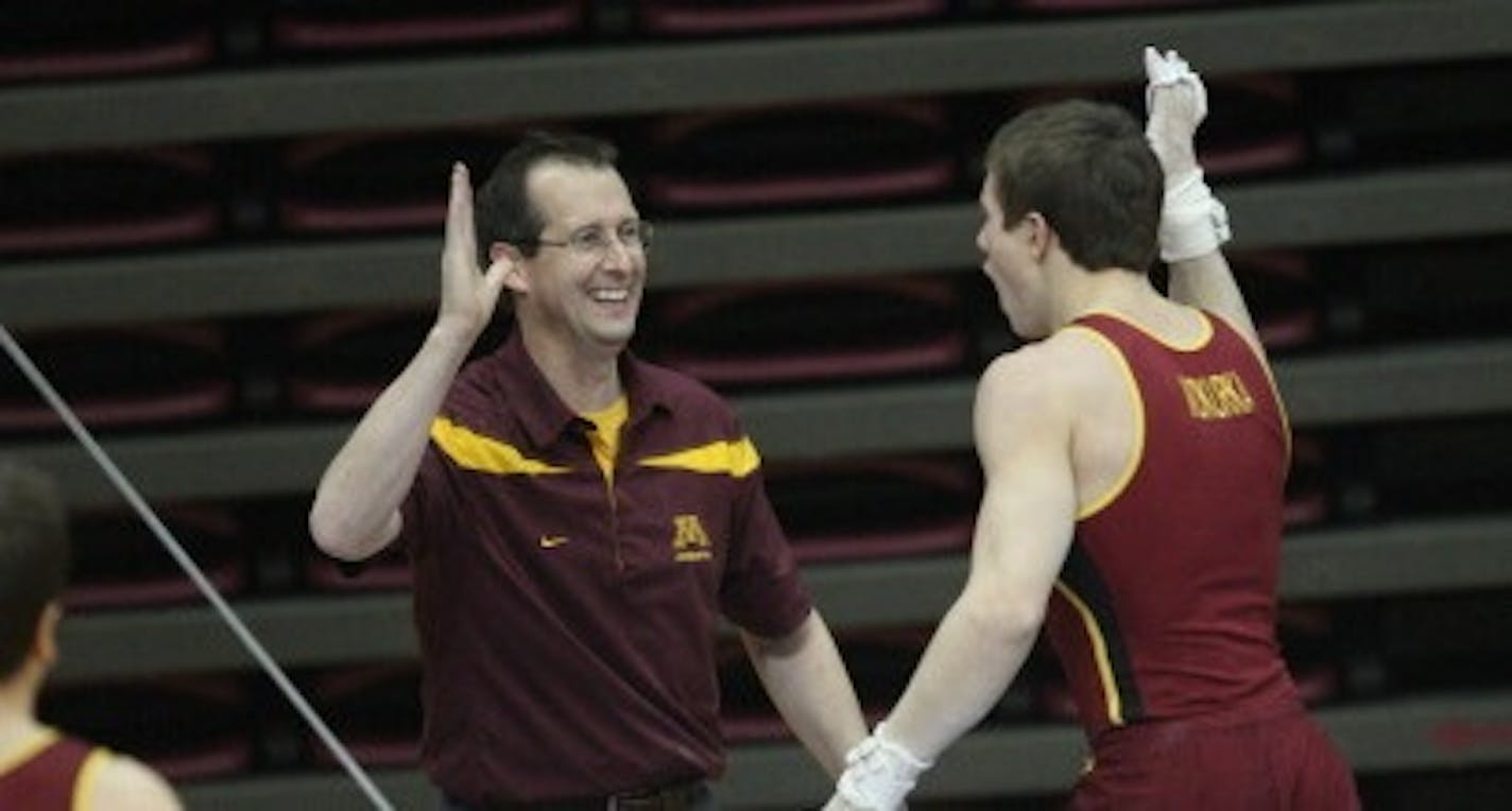 Mike Burns. Photo courtesy of the U of M. ORG XMIT: MIN1606171719201234