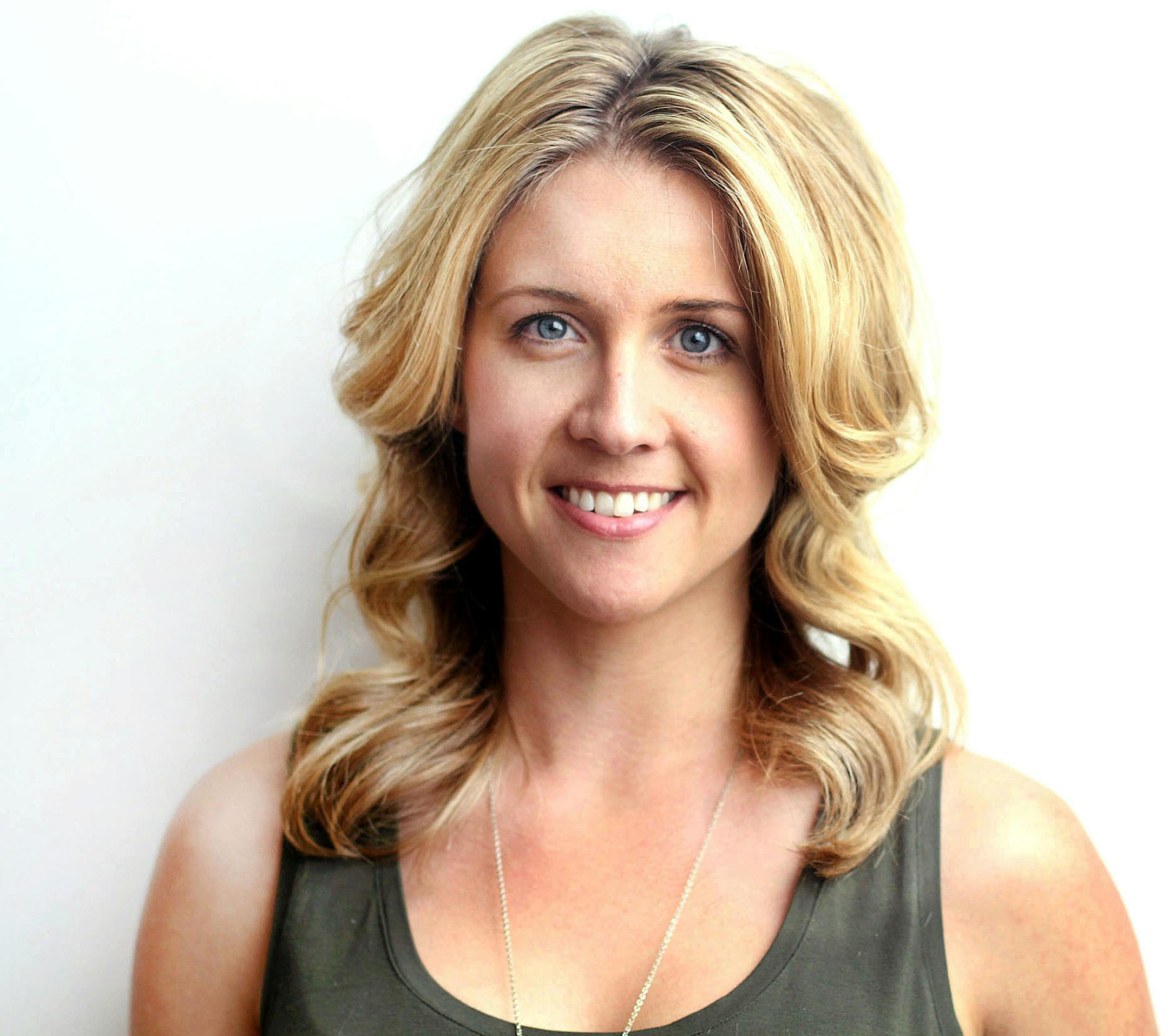 Jessica Reipke posed for a portrait before her hair was transformed. ] NICOLA LOSIK*