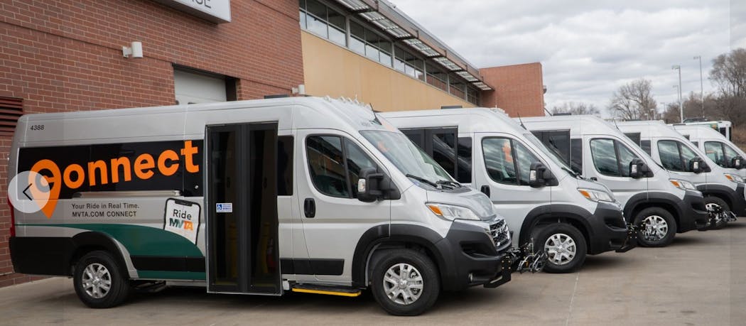 MVTA deploys new vans for its on-demand ride service, Connect.