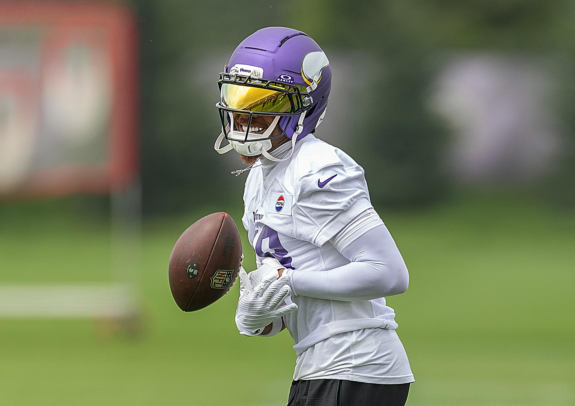Justin Jefferson returns to Minnesota Vikings practice