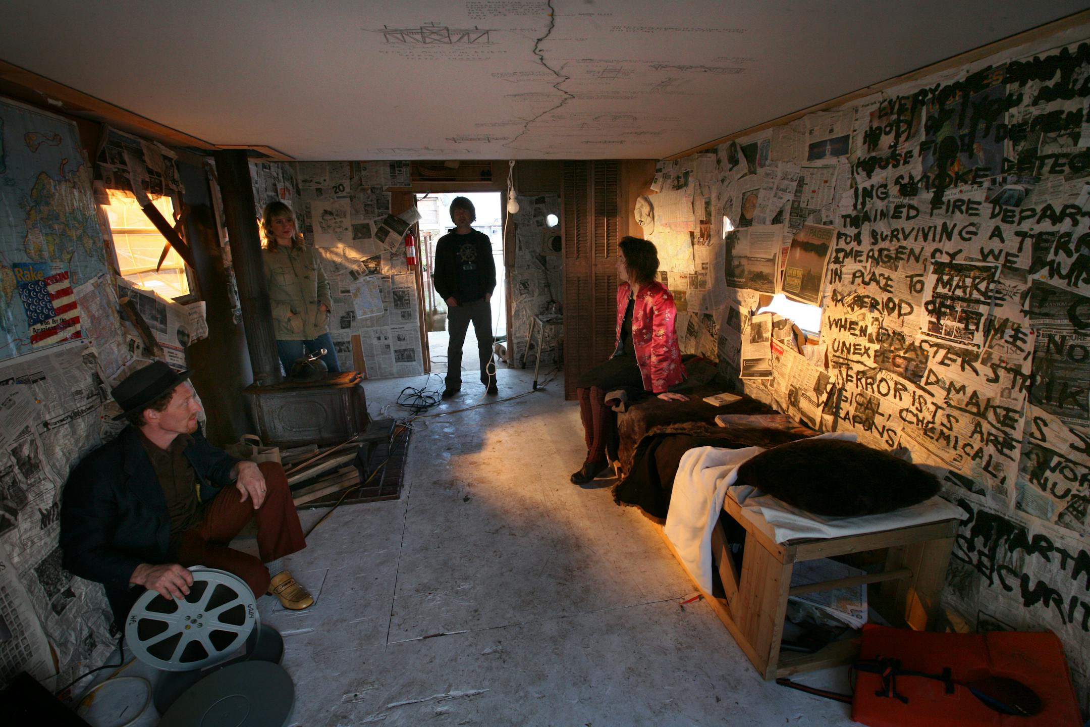 From left, Phil Harder, Jenny Adams, David Salemela and Isabelle Harder.