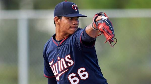 Brusdar Graterol, a 20-year-old Twins pitching prospect from Venezuela, had Tommy John surgery in 2016, but now is back throwing 100-mph fastballs.