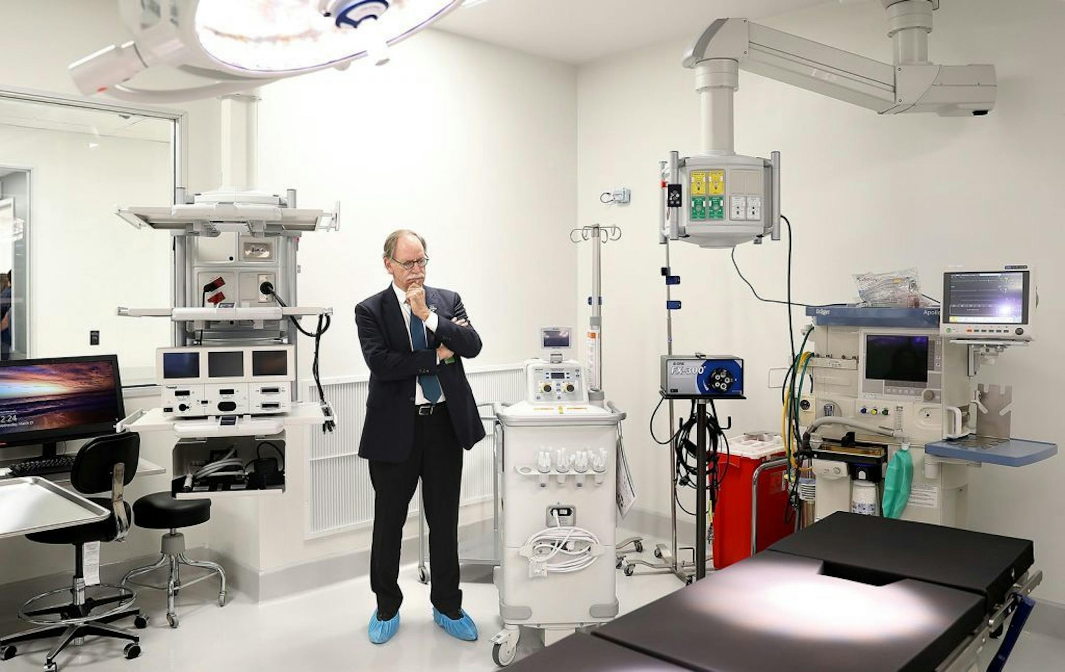 Tom Mone, OneLegacy's CEO, is photographed at the open house of the OneLegacy Redlands Transplant Recovery Center on March 21, 2018.