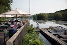 Marine Landing b.o.t.m. ("back on the map") is a semi-secret restaurant on the St. Croix River.