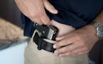 Evan Easton is teaches a course required to have a concealed carry permit in Minnesota. Thursday, June 28, 2012 ] GLEN STUBBE * gstubbe@startribune.co