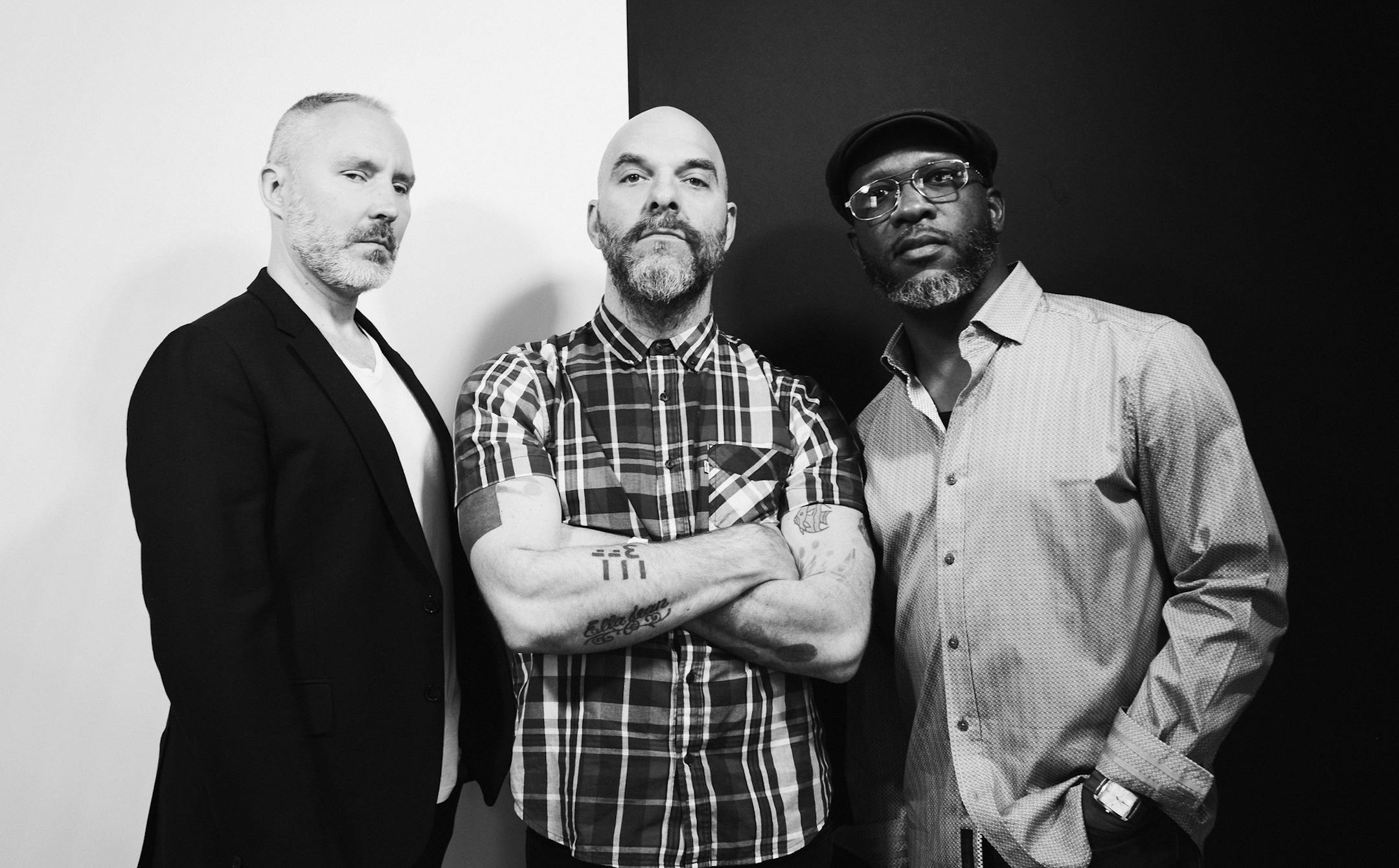 The Bad Plus: Reid Anderson, Dave King, Orrin Evans.
credit: Shervin Lainez