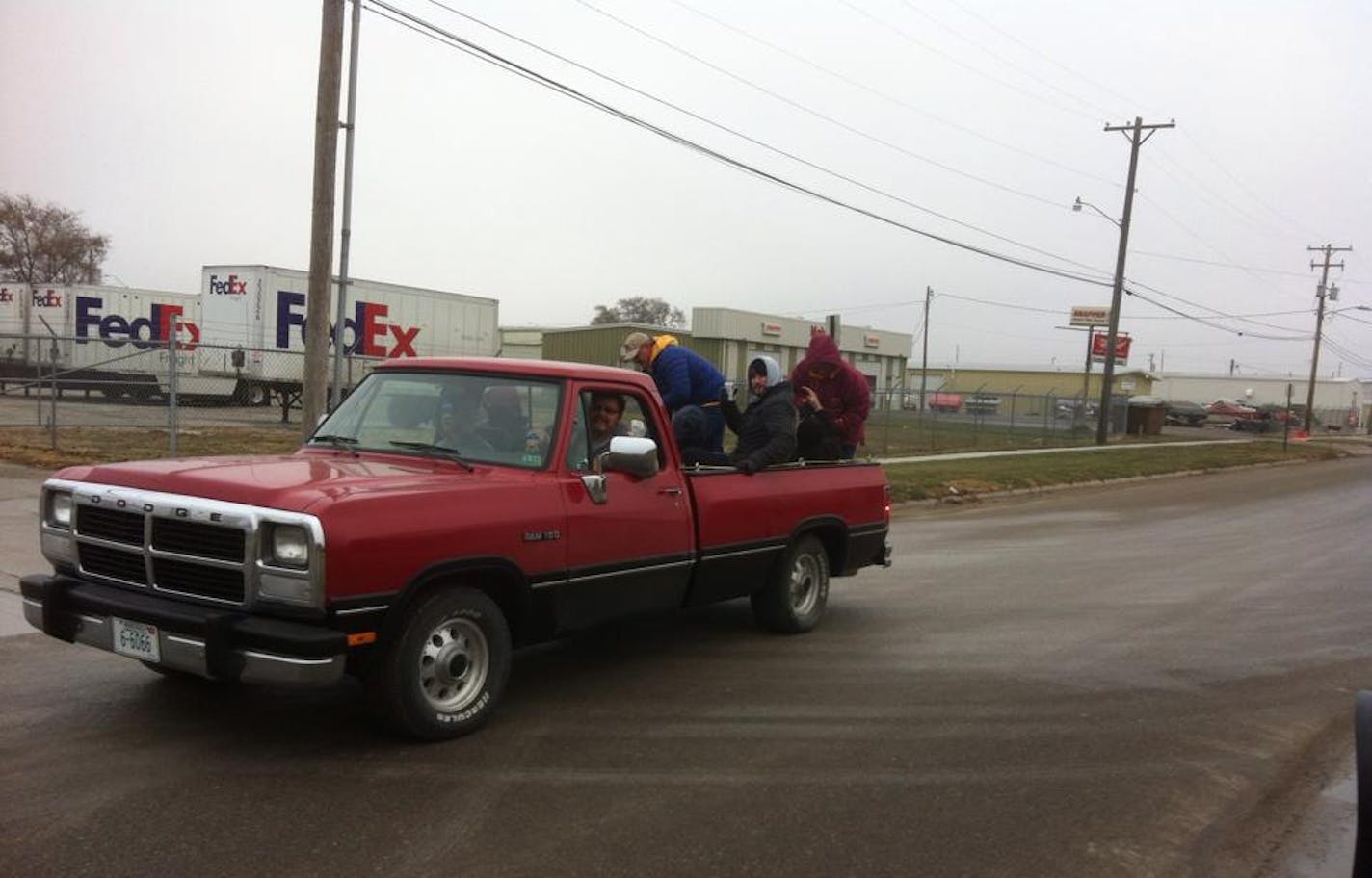 A Nebraska odyssey:&#x2009;&#x2009;Sam Czura and his crew left Minnesota in a clunky motor home, and later needed to hitch a ride in a red pickup to make it the Gophers-Nebraska football game in Lincoln.