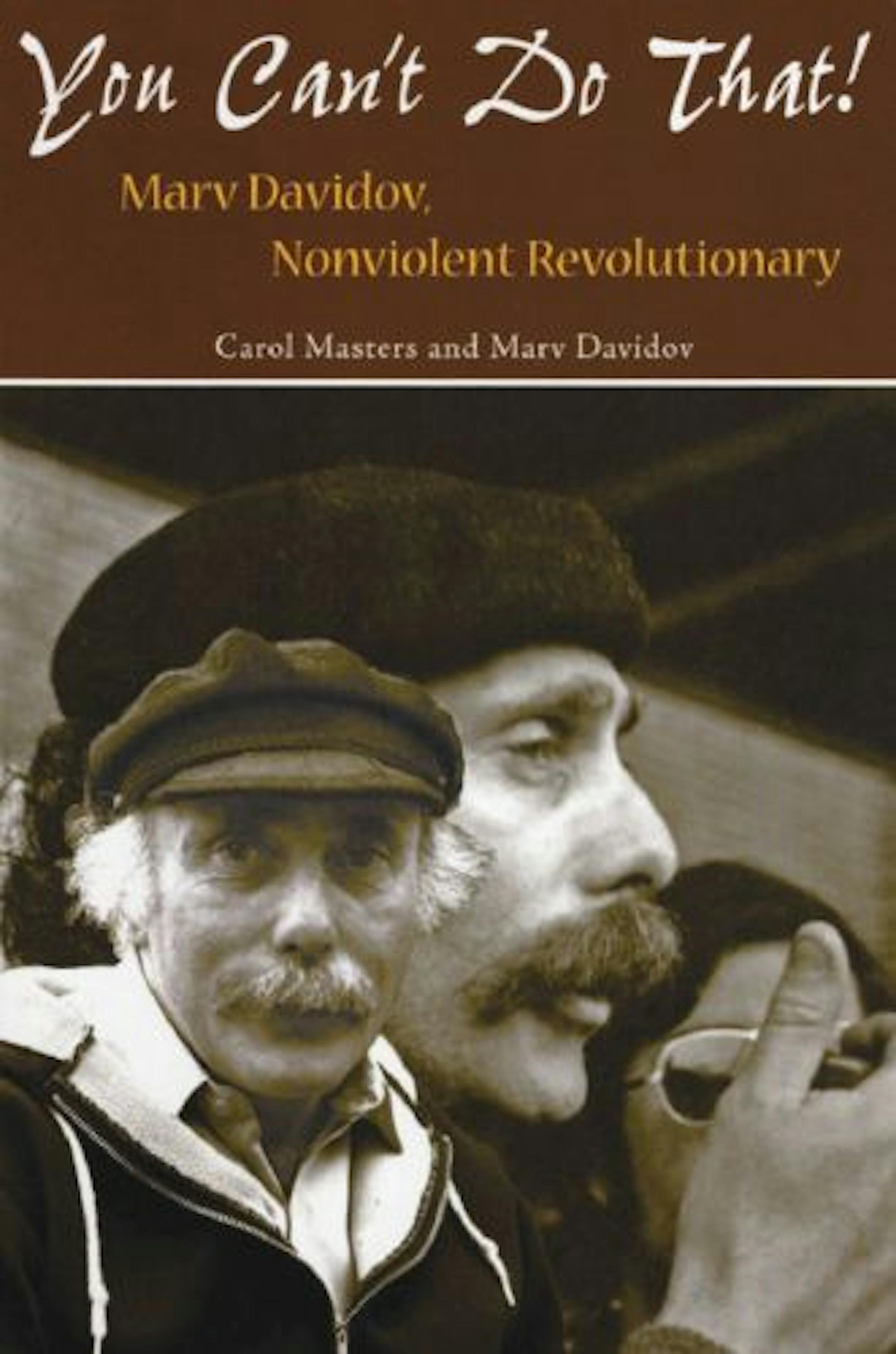 You Can't Do That by Carol Masters and Marv Davidov