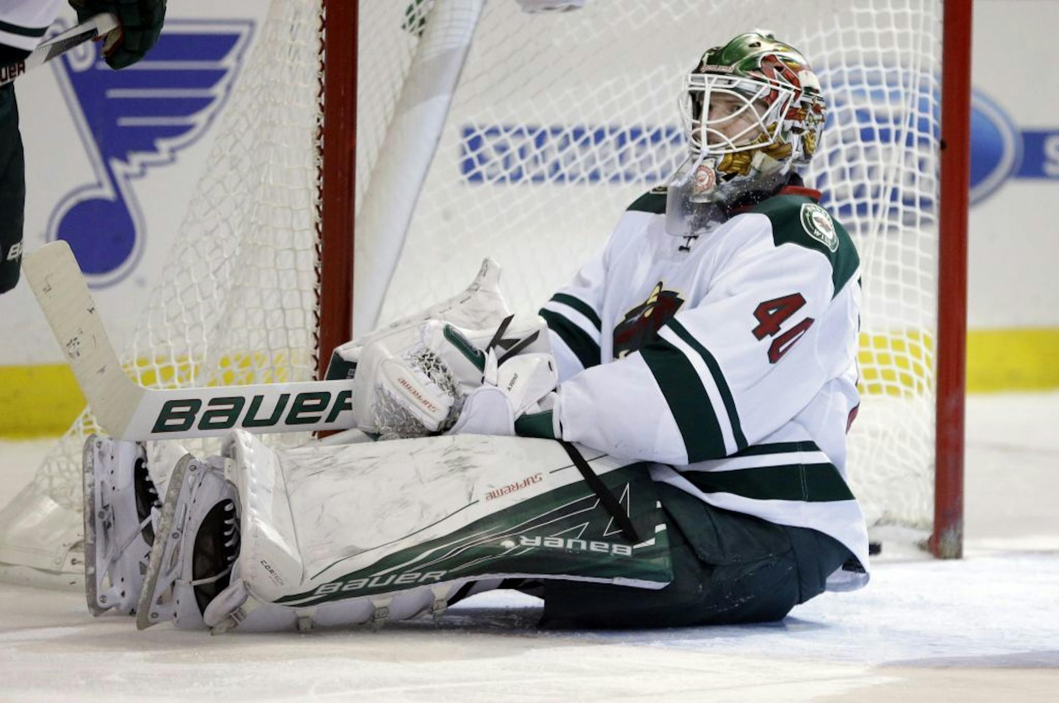 Wild goalie Devan Dubnyk