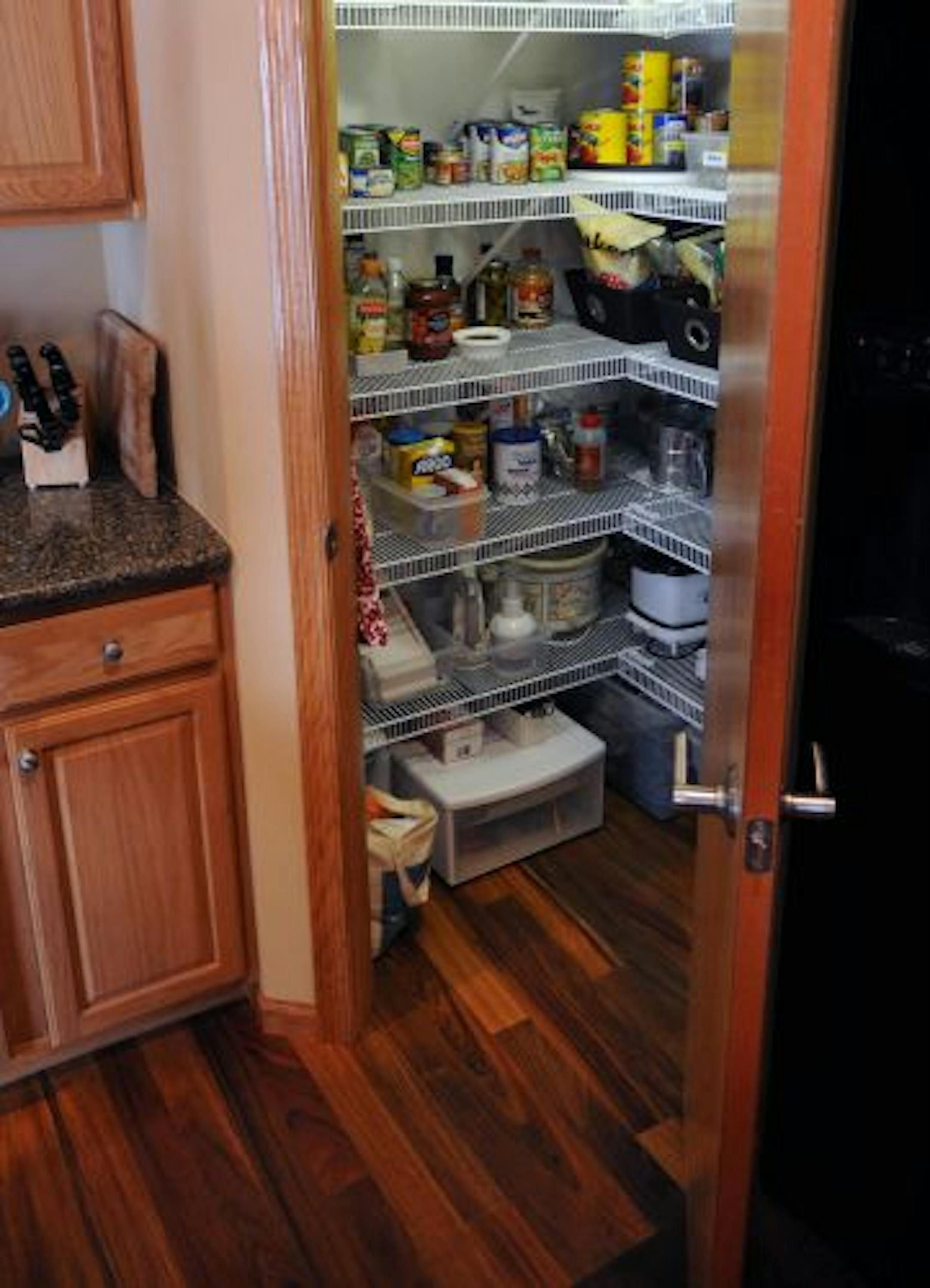 Pantry organized by Lisa Wendt.