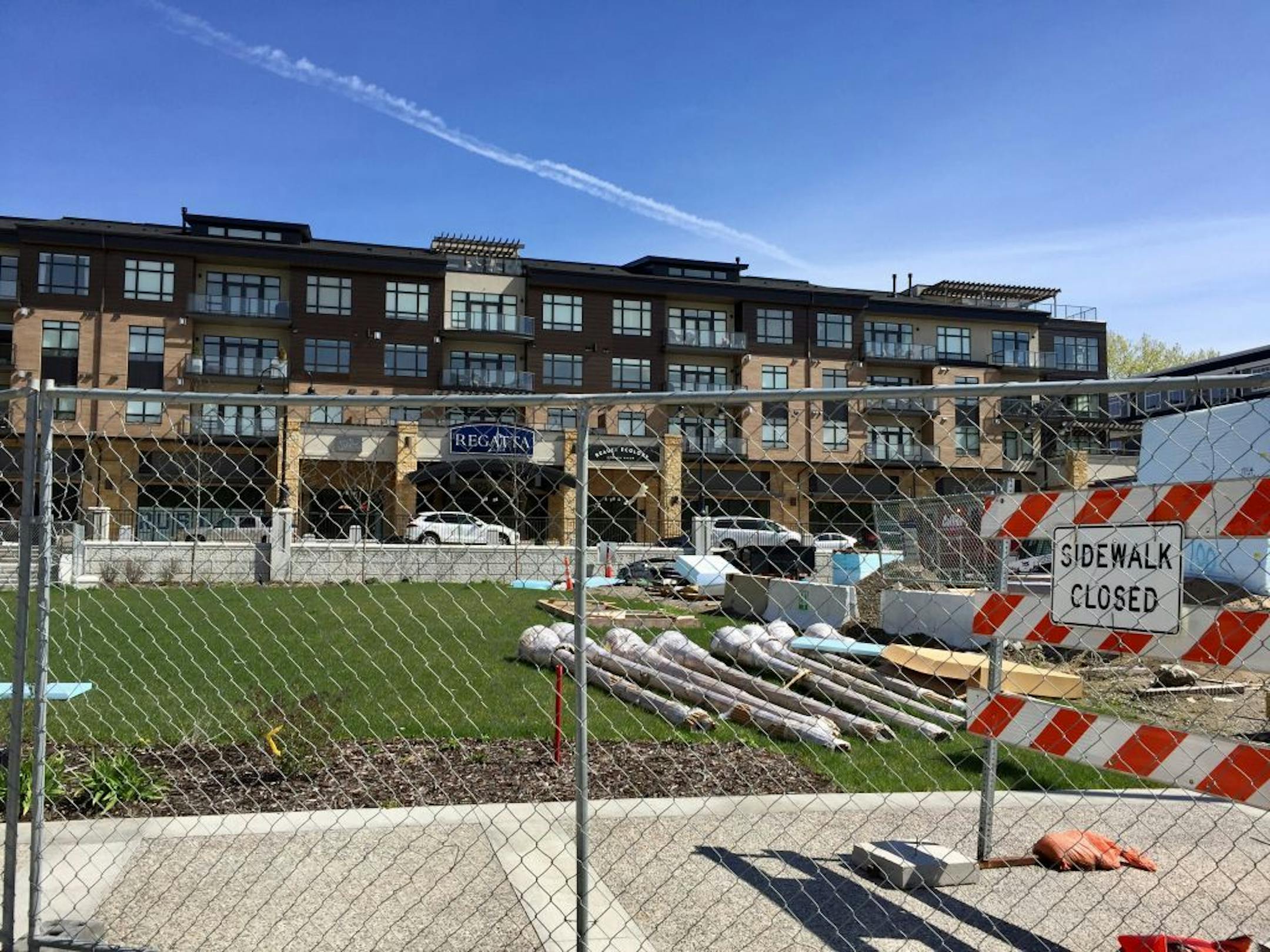 The 1-acre park called the "great lawn" is slated to open in summer 2017, the final piece in the five-year redevelopment of the Wayzata Bay Center. The private park will include event space and a garden open to the public.