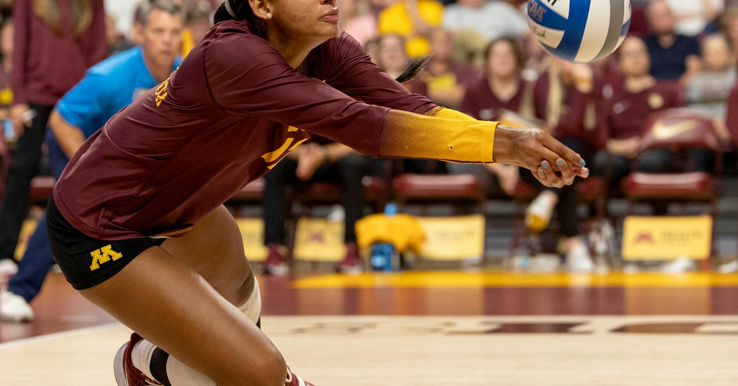 Nebraska sweeps Gophers in Big Ten volleyball match Nebraska sweeps Gophers in Big Ten volleyball match