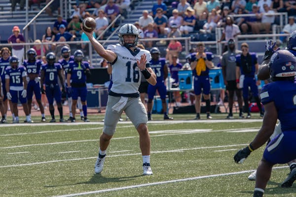 Max Brosmer completed 64% of his passes this season, with 29 touchdown throws and six interceptions.