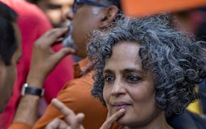 Writer and activist Arundhati Roy