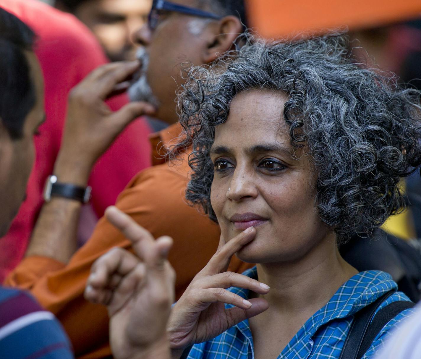 Writer and activist Arundhati Roy