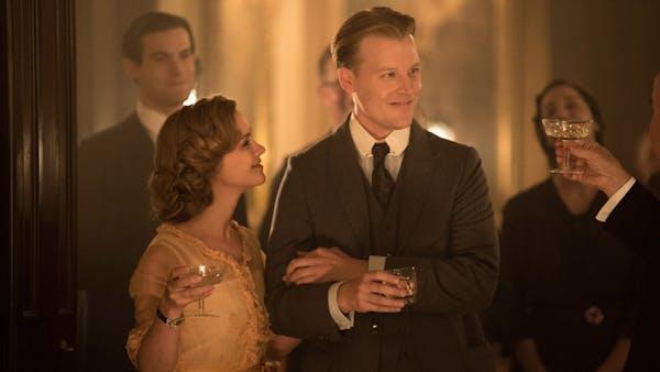 A scene from the new "Z: The Beginning Of Everything" starring David Hoflin as F. Scott Fitzgerald and Christina Ricci as Zelda.