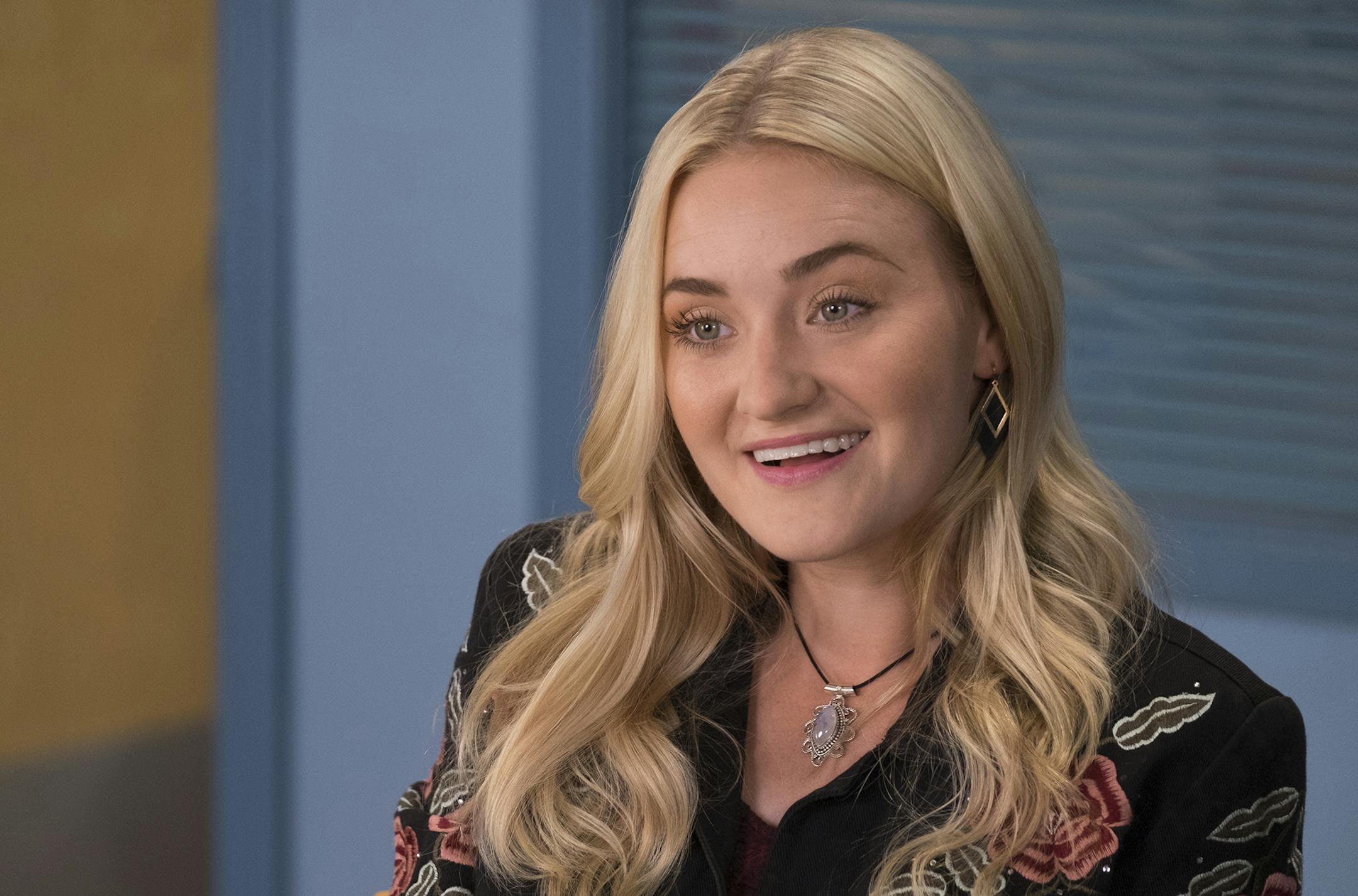 AJ Michalka as Lainey Lewis on "Schooled."